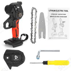 Portable 4Inch Rechargable Mini Electric Chainsaw One-handed Electric Saws For Cutting Pruning Wood Work Tool Adapted To Maakita Battery Portable 4Inch Rechargable Mini Electric Chainsaw One-handed Electric Saws For Cutting Pruning Wood Work Tool Adapted To Maakita Battery