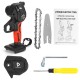 Portable 4Inch Rechargable Mini Electric Chainsaw One-handed Electric Saws For Cutting Pruning Wood Work Tool Adapted To Maakita Battery
