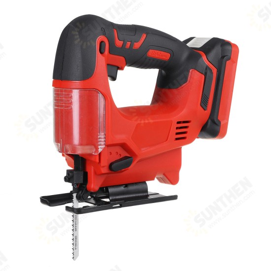 2000mAh Electric Saws Cordless Jig Saw Angle Adjustble 65mm Cutting Depth With 1 Or 2 Batteries