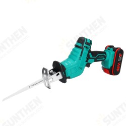 Electric Cordless Reciprocating Saw 4 Blades Battery Charger Saw Power Tool Electric Cordless Reciprocating Saw 4 Blades Battery Charger Saw Power Tool
