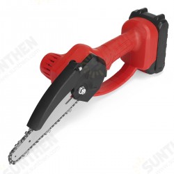 Handheld Mini Rechargable Chainsaw 6inch Electric Chain Saws Stepless Speed Change Wood Work Cutter W/ Battery Handheld Mini Rechargable Chainsaw 6inch Electric Chain Saws Stepless Speed Change Wood Work Cutter W/ Battery