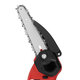 Handheld Mini Rechargable Chainsaw 6inch Electric Chain Saws Stepless Speed Change Wood Work Cutter W/ Battery