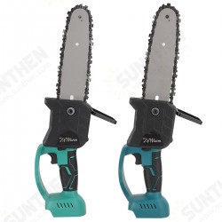 10 Inch Portable Electric Saw Pruning Chain Saw Rechargeable Woodworking Power Tools Wood Cutter Green/Blue Color 10 Inch Portable Electric Saw Pruning Chain Saw Rechargeable Woodworking Power Tools Wood Cutter Green/Blue Color