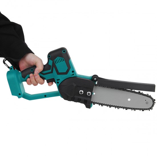 8 Inch Cordless Electric Chain Saw One-Hand Saw Woodworking Cutter for Makita 18/21V Battery