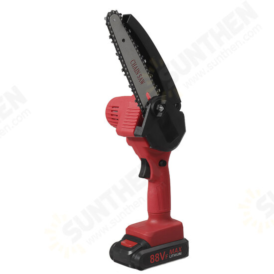 88VF 6Inch Rechargable Chain Saw One-hand Chainsaw Wood Work Cutter Tool Digital Display Indicator Battery 88VF 6Inch Rechargable Chain Saw One-hand Chainsaw Wood Work Cutter Tool Digital Display Indicator Battery