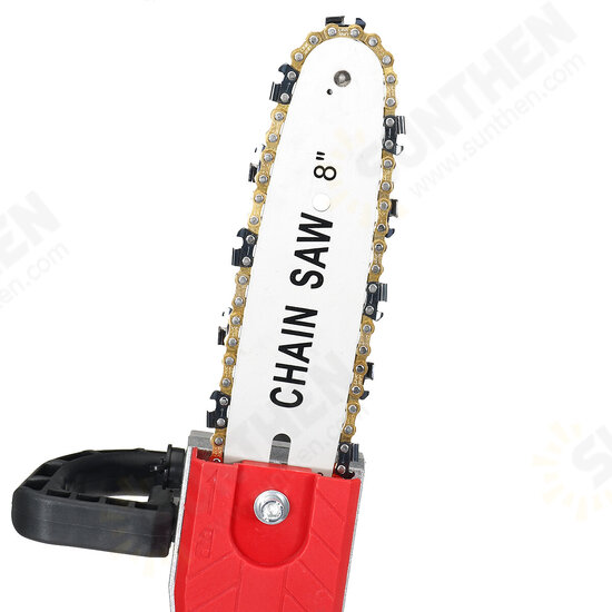 Mini Chainsaw 8-Inch 21V Portable Brushless Cordless Electric Chain Saw Handheld Pruning Shears Chainsaw for Tree Branch Wood Cutting Tool