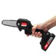 Mini Cordless Electric Chain Saw Portable Rechargeable Woodworking Cutting Tool