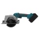Rechargeable Electric Circular Saw Machine Angular Tool Metal Wood Grinding Cutting Grinding Tool W/ None/1/2pcs Battery