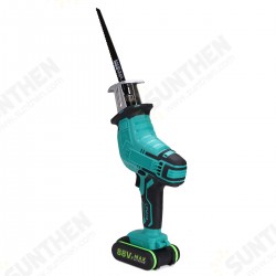 21V Cordless Reciprocating Saw Electric Saw W/ 4 Saw Blades Metal Cutting Woodworking 21V Cordless Reciprocating Saw Electric Saw W/ 4 Saw Blades Metal Cutting Woodworking