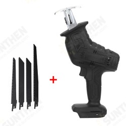 0-3000rpm/min Variable Speed Reciprocating Saw Electric Brake Saws With 4 Blads Adapted To 18V Battery With Trigger Switch 0-3000rpm/min Variable Speed Reciprocating Saw Electric Brake Saws With 4 Blads Adapted To 18V Battery With Trigger Switch