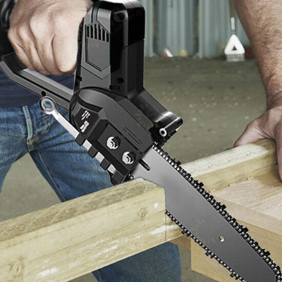 288VF Cordless Electric Chain Saw One-Hand Saw Woodworking Tool W/ None/1pc/2pcs Battery Also Suitable For Makita Battery 288VF Cordless Electric Chain Saw One-Hand Saw Woodworking Tool W/ None/1pc/2pcs Battery Also Suitable For Makita Battery