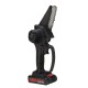4 Inch 88VF Cordless Electric Chain Saw 1500W One-Hand Saw LED Woodworking Wood Cutter W/ 1/2 Battery Led Working Light 4 Inch 88VF Cordless Electric Chain Saw 1500W One-Hand Saw LED Woodworking Wood Cutter W/ 1/2 Battery Led Working Light