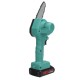 4 Inch 88VF Cordless Electric Chain Saw 1500W One-Hand Saw Woodworking Wood Cutter W/ 1/2 Battery