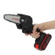 4 Inches 88VF Cordless Electric One-Hand Saw Chain Saw Woodworking Cutting Tool W/ 1pc or 2pcs Battery Kit 4 Inches 88VF Cordless Electric One-Hand Saw Chain Saw Woodworking Cutting Tool W/ 1pc or 2pcs Battery Kit