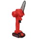 4 Inches 88VF Cordless Electric One-Hand Saw Chain Saw Woodworking Cutting Tool W/ 1pc or 2pcs Battery Kit 4 Inches 88VF Cordless Electric One-Hand Saw Chain Saw Woodworking Cutting Tool W/ 1pc or 2pcs Battery Kit
