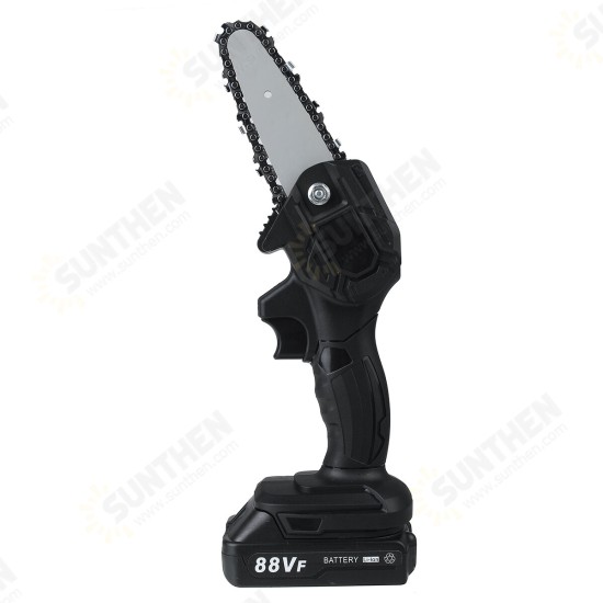 88V 800W 4 Inch Portable Electric Saw Pruning Chain Saw Rechargeable Woodworking Power Tools Wood Cutter W/ 1/2 Battery EU Plug 88V 800W 4 Inch Portable Electric Saw Pruning Chain Saw Rechargeable Woodworking Power Tools Wood Cutter W/ 1/2 Battery EU Plug
