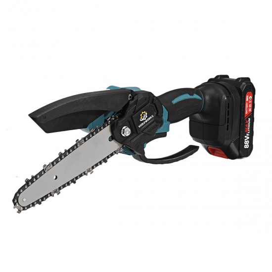 88VF 4inch 6inch Brushless Electric Chain Saw Cordless Pruning Chainsaw Wood Cutter For Makita Battery