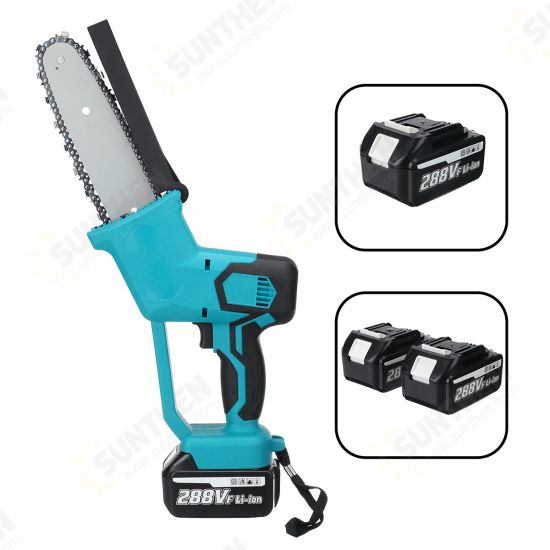 8inch 21V 1500W Electric Cordless One-Hand Saw Chain Saw Woodworking with Battery Kit 8inch 21V 1500W Electric Cordless One-Hand Saw Chain Saw Woodworking with Battery Kit