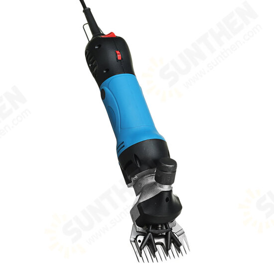 1500W 2800RPM Electric Sheep Clipper Trimmer 6 Speeds Wool Cutter Sheep Hair Cutting Tool