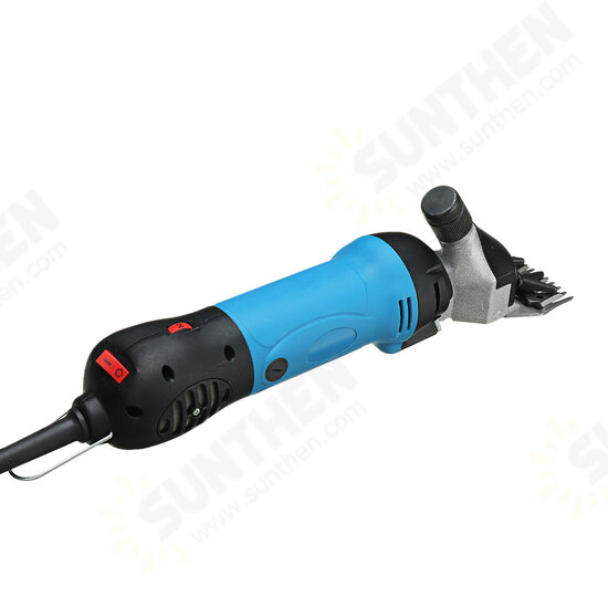 1500W 2800RPM Electric Sheep Clipper Trimmer 6 Speeds Wool Cutter Sheep Hair Cutting Tool