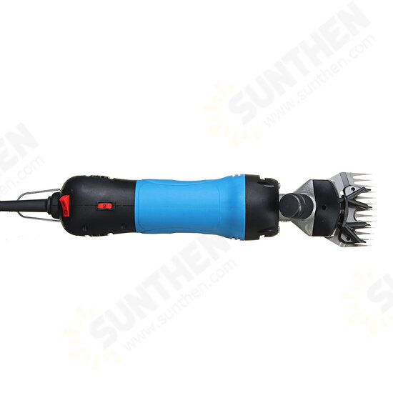 1500W 2800RPM Electric Sheep Clipper Trimmer 6 Speeds Wool Cutter Sheep Hair Cutting Tool