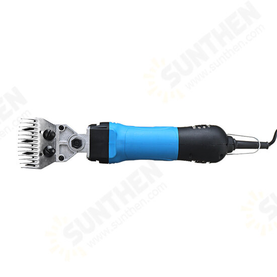 1500W 2800RPM Electric Sheep Clipper Trimmer 6 Speeds Wool Cutter Sheep Hair Cutting Tool