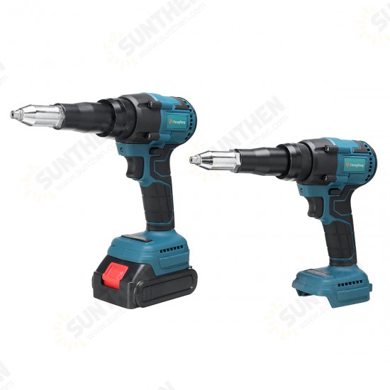 1.5Ah Brushless Riveter Cordless Rechargable Riveter Rivet Guns Lithium-ion Electric Blind Riveter Tool Fit Makita