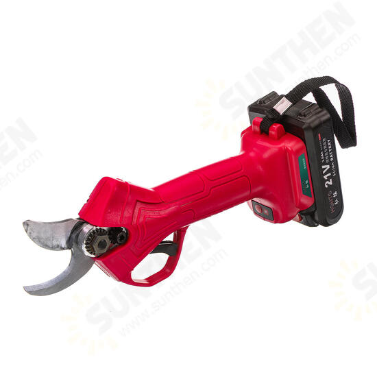 16.8V / 21V Rechargeable Lithium Electric Cordless Secateur Pruning Shears Garden Branch Cutter