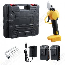 21V 30mm Cordless Electric Pruning Shears Scissors Rechargeable Li-on Battery Garden 21V 30mm Cordless Electric Pruning Shears Scissors Rechargeable Li-on Battery Garden
