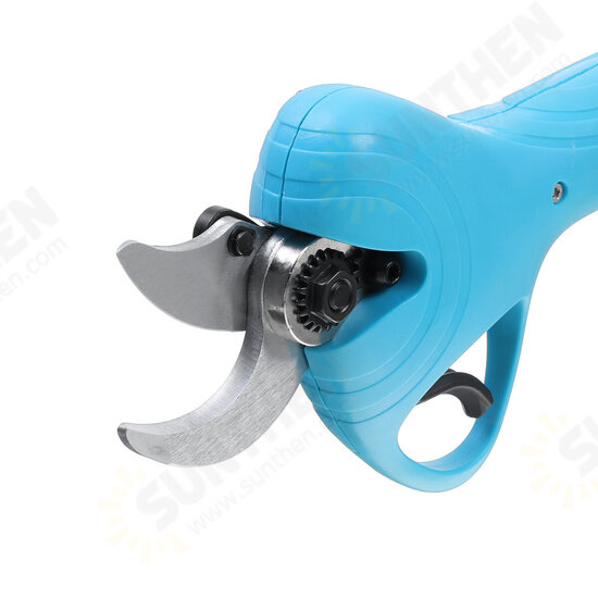 21V 30mm Electric Pruning Scissors Branch Cutter Garden Tool With 2 Rechargeable Battery