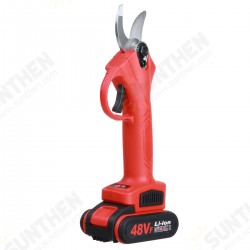 21V Electric Pruning Shears Rechargeable Garden Branches Scissors Cutter Tree Trimming Cutting Tool with 1 or 2 Battery 21V Electric Pruning Shears Rechargeable Garden Branches Scissors Cutter Tree Trimming Cutting Tool with 1 or 2 Battery