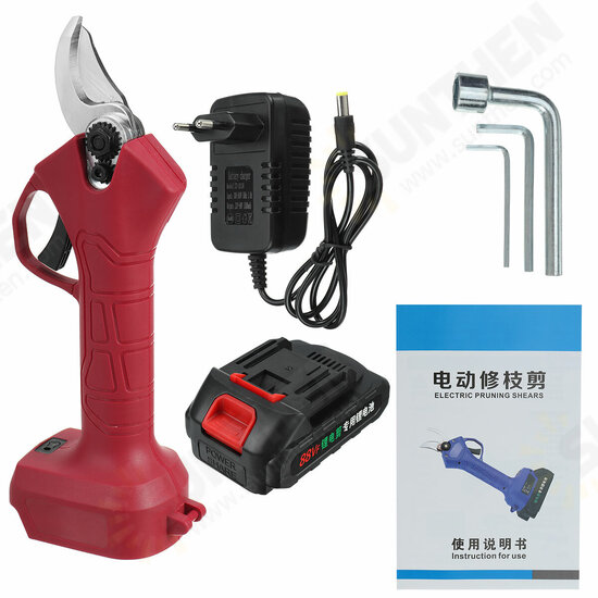 21V Hand-Held Electric Shears And Efficient Pruning Garden Shears Electric Pruning Shears With Battery