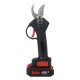 21V Wireless 25mm Rechargeable Electric Scissors Branch Pruning Shear Tree Cutting Tools W/ 1 Battery