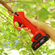 21V Wireless 25mm Rechargeable Electric Scissors Branch Pruning Shear Tree Cutting Tools W/ 1 Battery