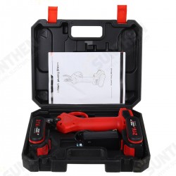 21V Wireless 25mm Rechargeable Electric Scissors Branch Pruning Shear Tree Cutting Tools W/ 2 Battery 21V Wireless 25mm Rechargeable Electric Scissors Branch Pruning Shear Tree Cutting Tools W/ 2 Battery