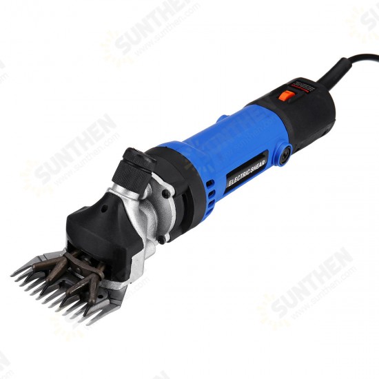 220V 1080W Electric Sheep Shearing Hair Clipper Scissor Shear Goat Wool Shaving Tool