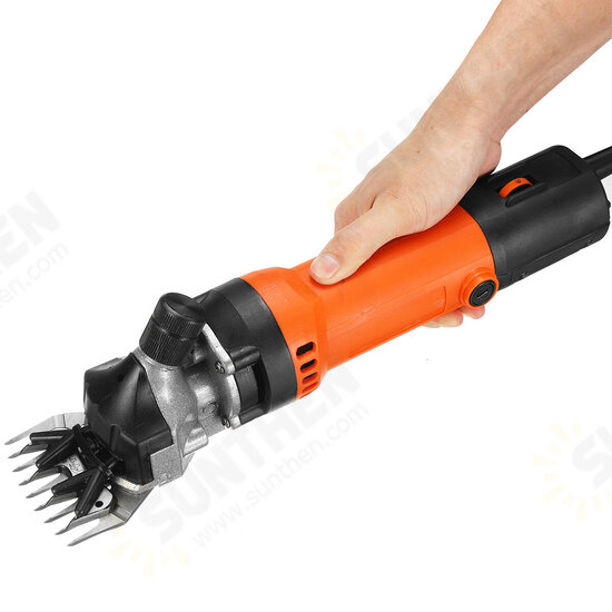 220V 6 Speed?Electric Sheep Shearing Clipper Scissor Shear Wool Trimmer