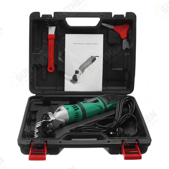 220V 850W 50/60Hz Sheep Electric Hair Clipper 6 Adjustable Speed Farm Sheep Electric Shearing Farm Machine Wool Clipper Set 220V 850W 50/60Hz Sheep Electric Hair Clipper 6 Adjustable Speed Farm Sheep Electric Shearing Farm Machine Wool Clipper Set