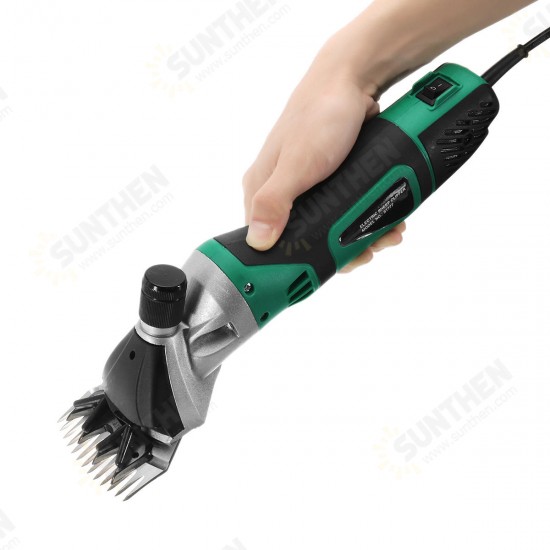 220V 850W 50/60Hz Sheep Electric Hair Clipper 6 Adjustable Speed Farm Sheep Electric Shearing Farm Machine Wool Clipper Set 220V 850W 50/60Hz Sheep Electric Hair Clipper 6 Adjustable Speed Farm Sheep Electric Shearing Farm Machine Wool Clipper Set