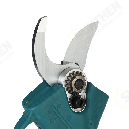 25/30mm Cordless Electric Branch Scissors Pruning Shears Cutter Tool Trimmer W/ 2pcs Battery