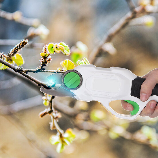 3.6V 2000mAh Cordless Rechargeable Electric Branch Cutter Pruning Shears Secateur Scissor Tool