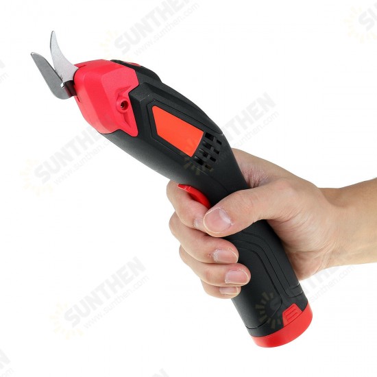 4000mAh 8000rmp Electric Cordless Scissors Portable Rechargeable Tailors Cutter W/ 1 Battery