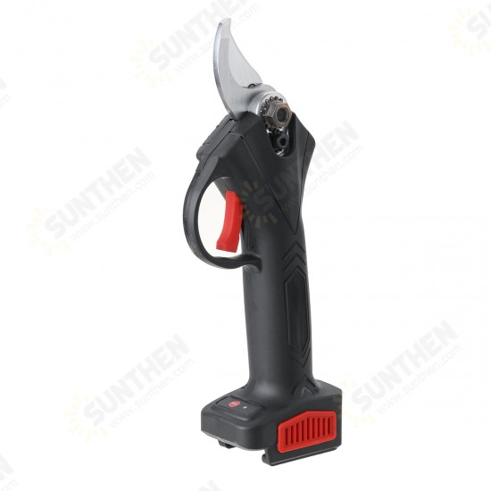 42VF Rechargeable Electric Pruning Shears Scissors Branch Cutter Garden Tool W/ 1 or 2 Li-ion Battery