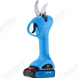 500W Cordless Electric Pruning Shears Scissors with 2 Pack Backup Rechargeable 2Ah Lithium Battery Powered Tree Branch Pruner Garden Clippers EU plug 500W Cordless Electric Pruning Shears Scissors with 2 Pack Backup Rechargeable 2Ah Lithium Battery Powered Tree Branch Pruner Garden Clippers EU plug