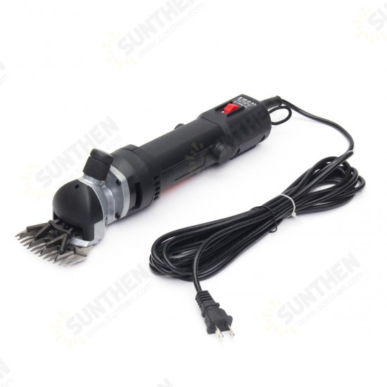 6 Speeds Electric Sheep Clippers 690W Electric Shears Shearing Clipper Grooming Haircut Trimmer