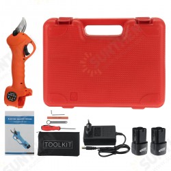 600W 16.8V Cordless Electric Pruning Shears Scissors Garden Branch Cutter Trimmer Tool W/ 1/2 Battery 600W 16.8V Cordless Electric Pruning Shears Scissors Garden Branch Cutter Trimmer Tool W/ 1/2 Battery