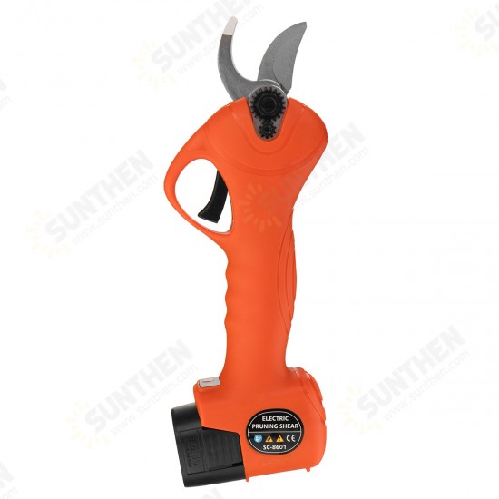 600W 16.8V Cordless Electric Pruning Shears Scissors Garden Branch Cutter Trimmer Tool W/ 1/2 Battery