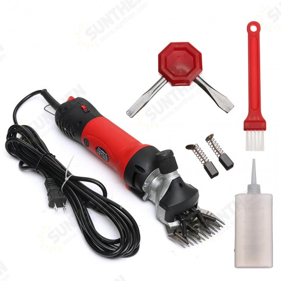 690W 110V Electric Shears Shearing Hair Clipper Animal Sheep Goat Pet Farm Machine US