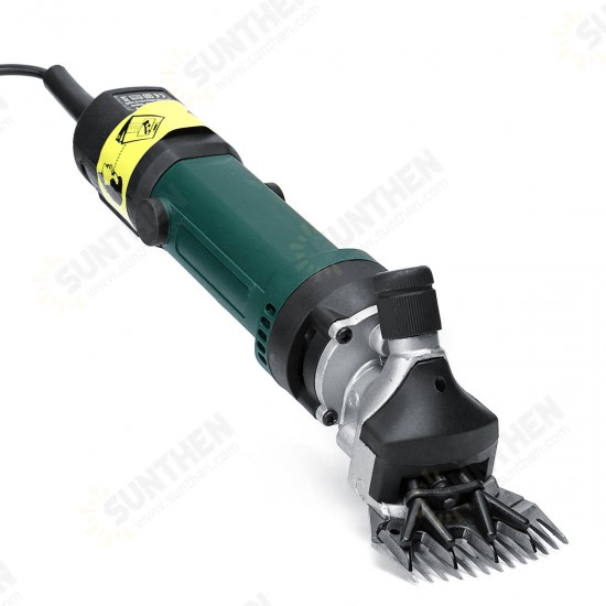 690W 6 Speed Adjustable Electric Sheep Shearing Clipper Shears Goats Hair Removal Trimmer