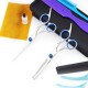 9pcs Hair Scissors Cutting Thinning Shears Comb Clips Scissors Kit